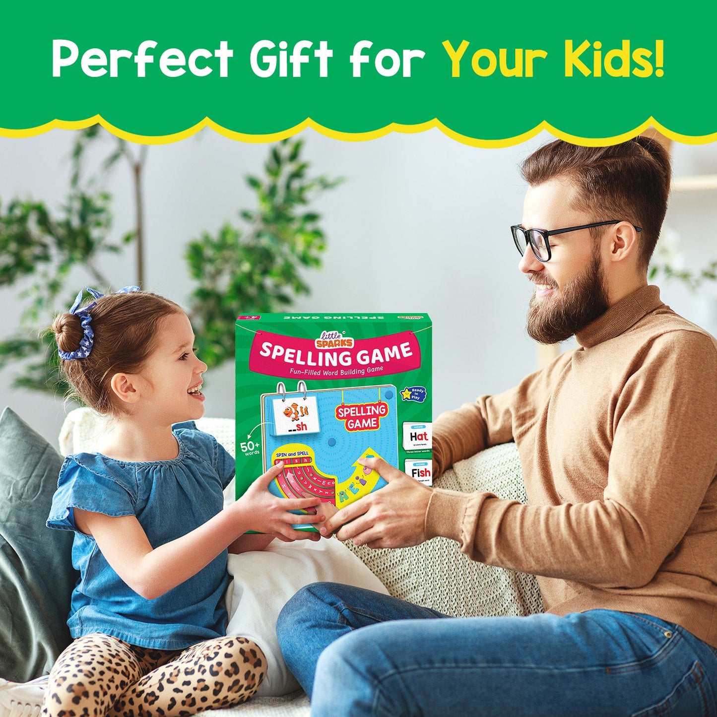 Spelling Game | 4-8 years | DIY Activity Kit