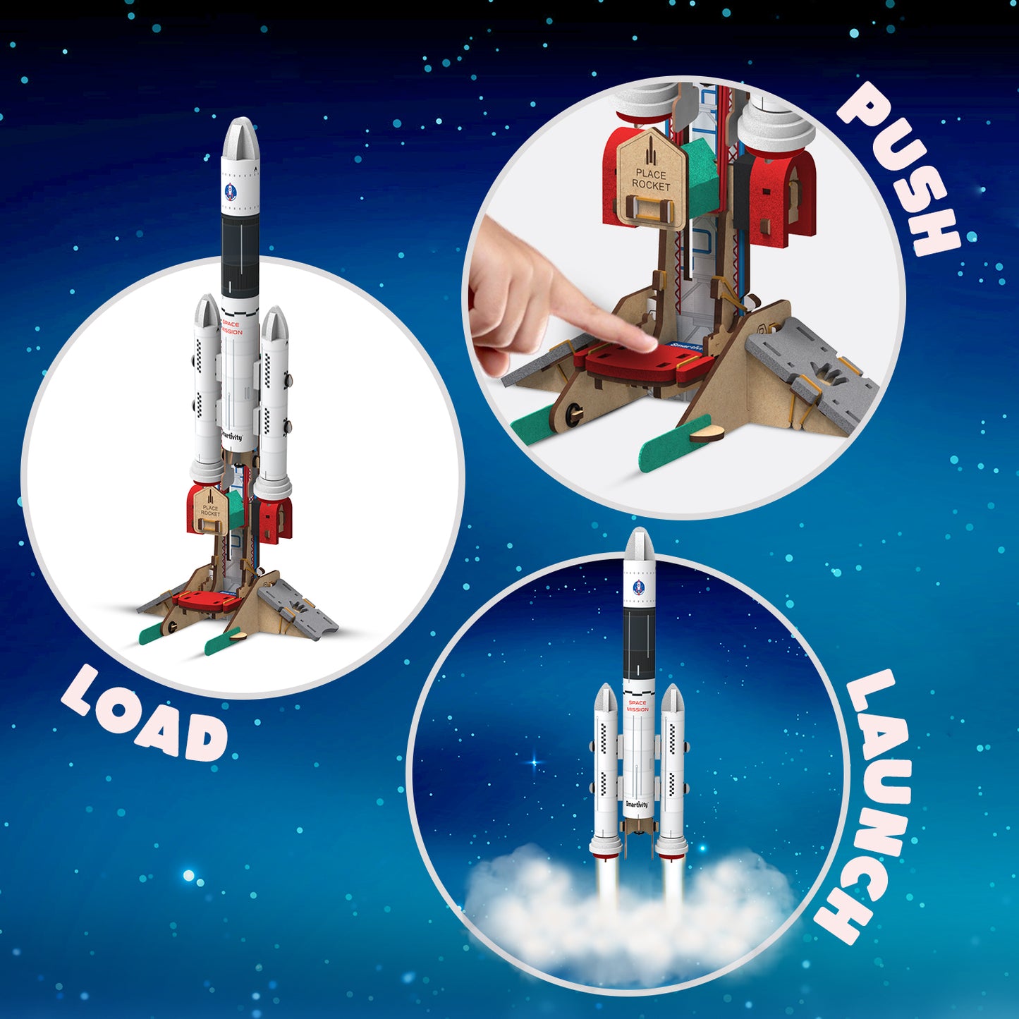 Rocket Launcher | DIY STEM Construction Toy | 6 + Years
