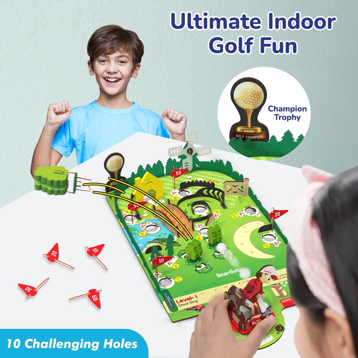 Mini Golf | DIY STEM Construction Toy | 6 + Years