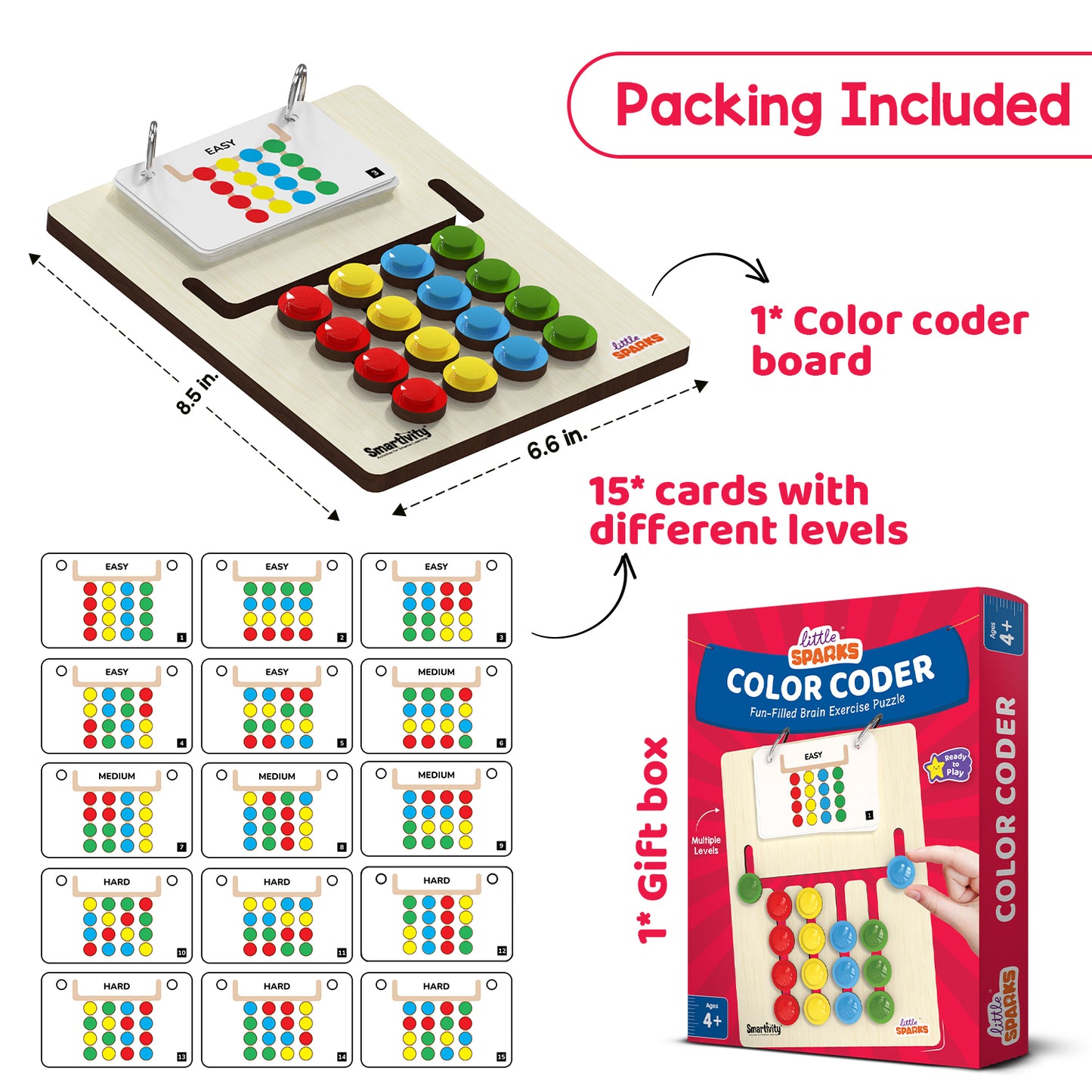Color Coder | DIY Activity Kit | 3+ Years