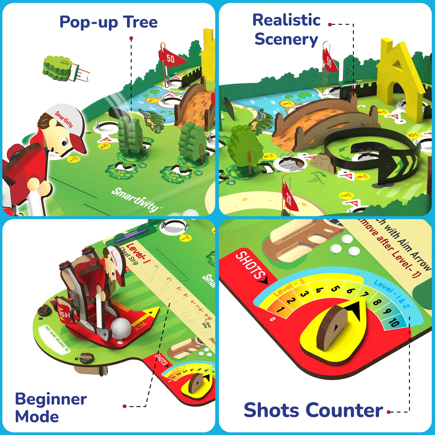 Mini Golf | DIY STEM Construction Toy | 6 + Years