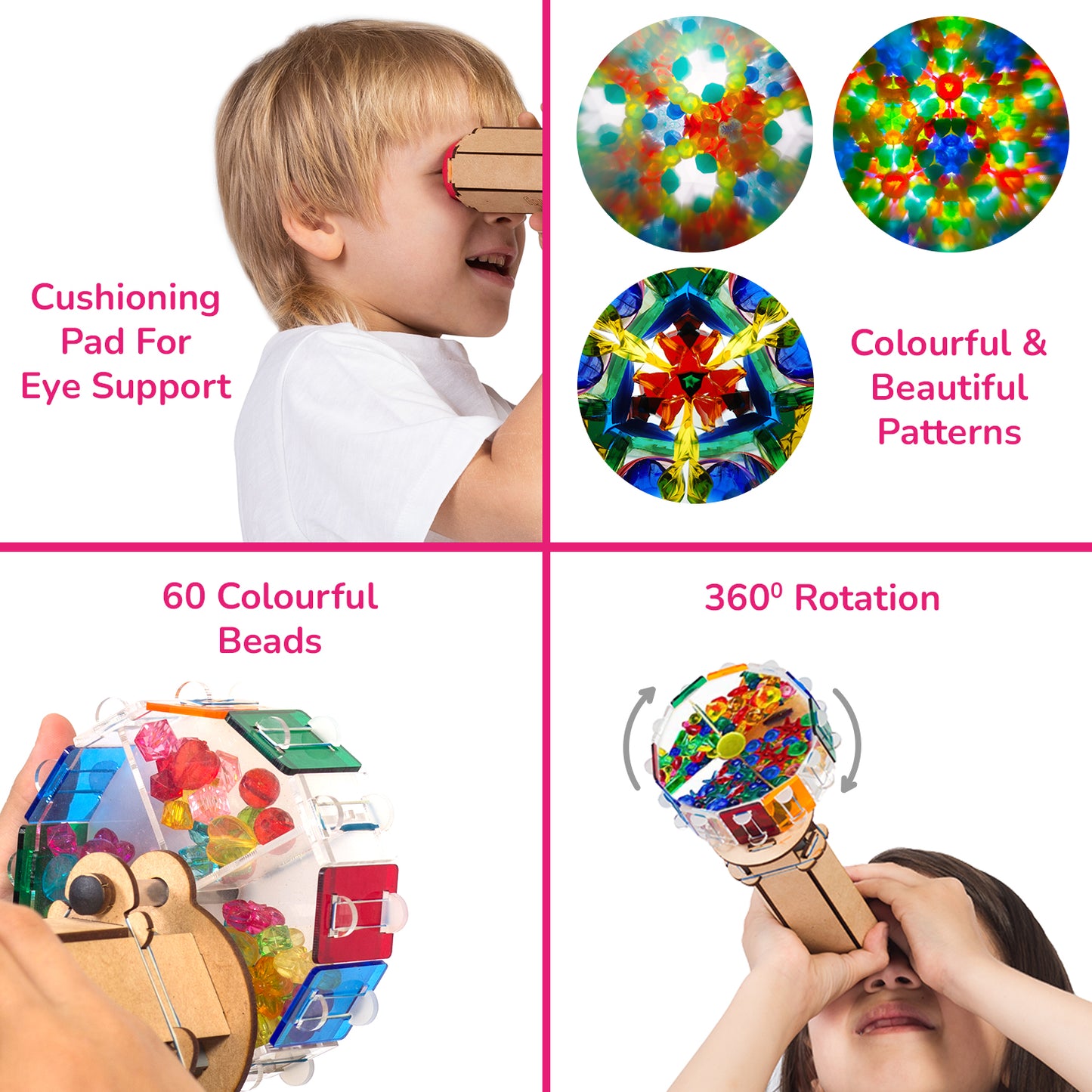 Kaleidoscope | Build-It-Yourself STEAM Toy | 6 + Years