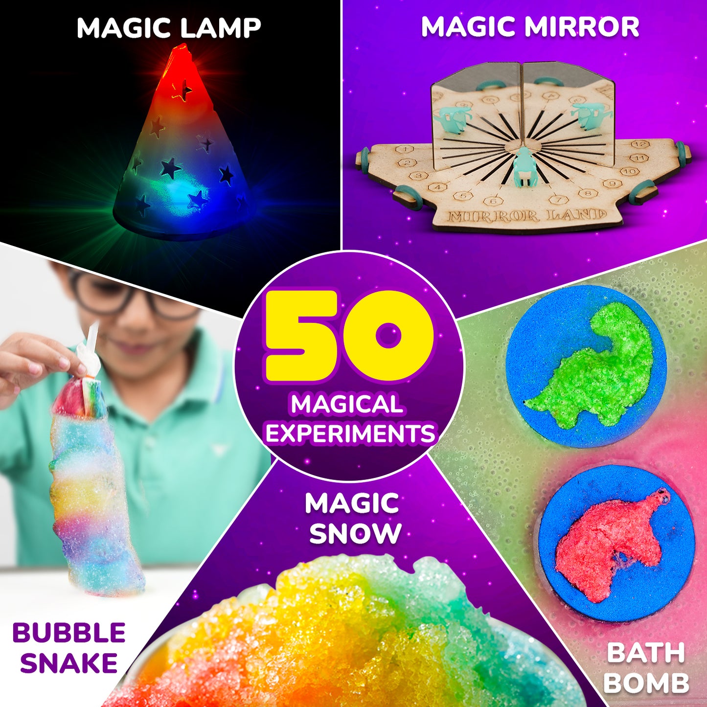 Magic of Science | DIY STEAM Activity Kit | 4 + Years