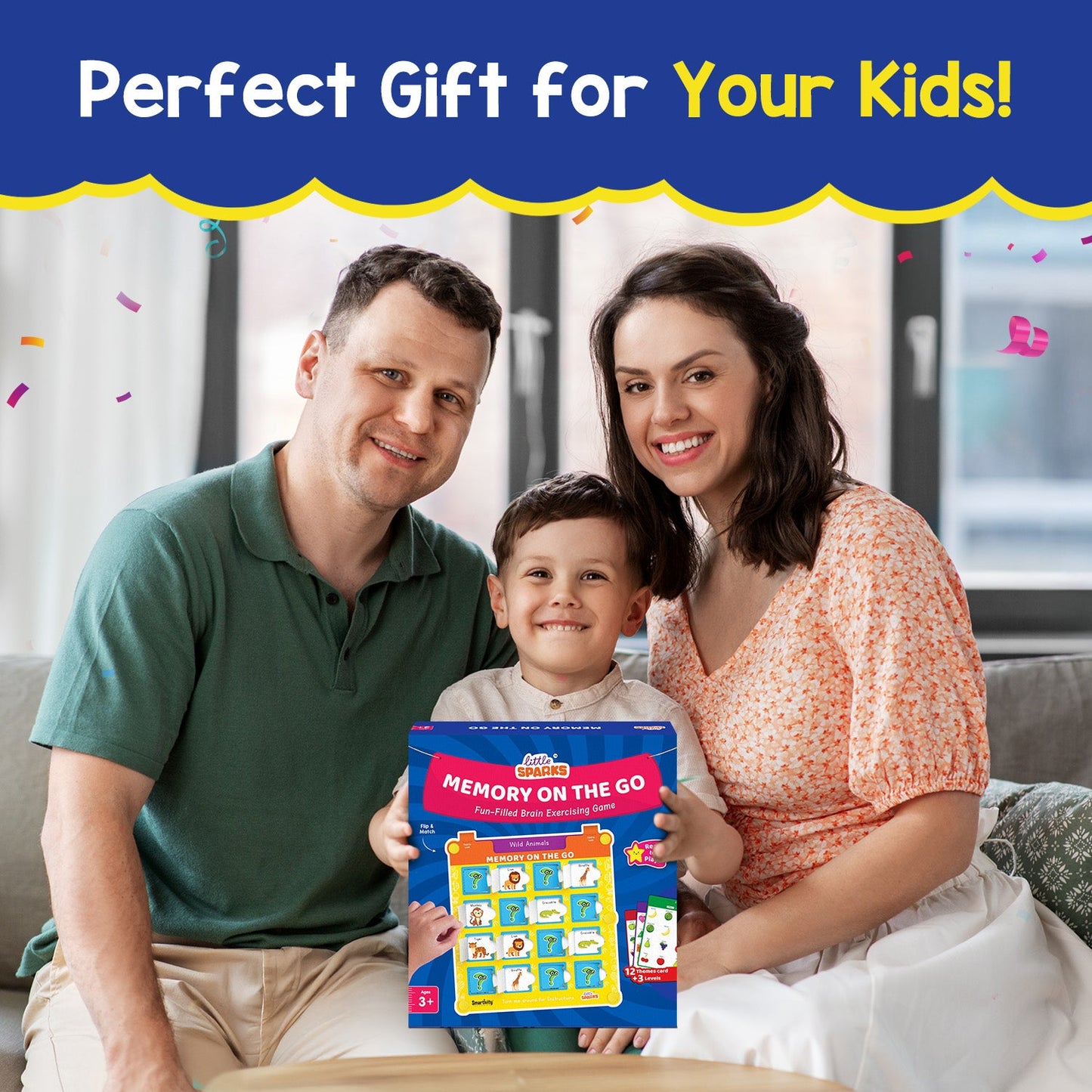 Memory On The Go | 3-8 years | DIY Activity Kit