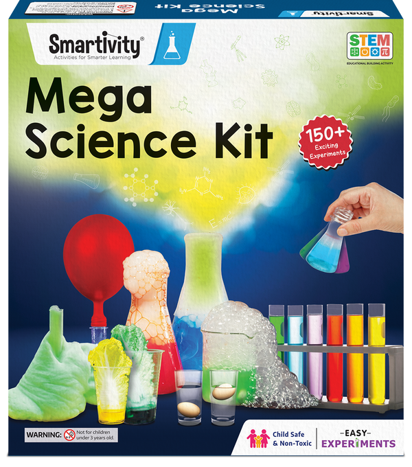 Mega Science Kit | Biggest STEM Activity Box - 108 Experiments | 6 + Years