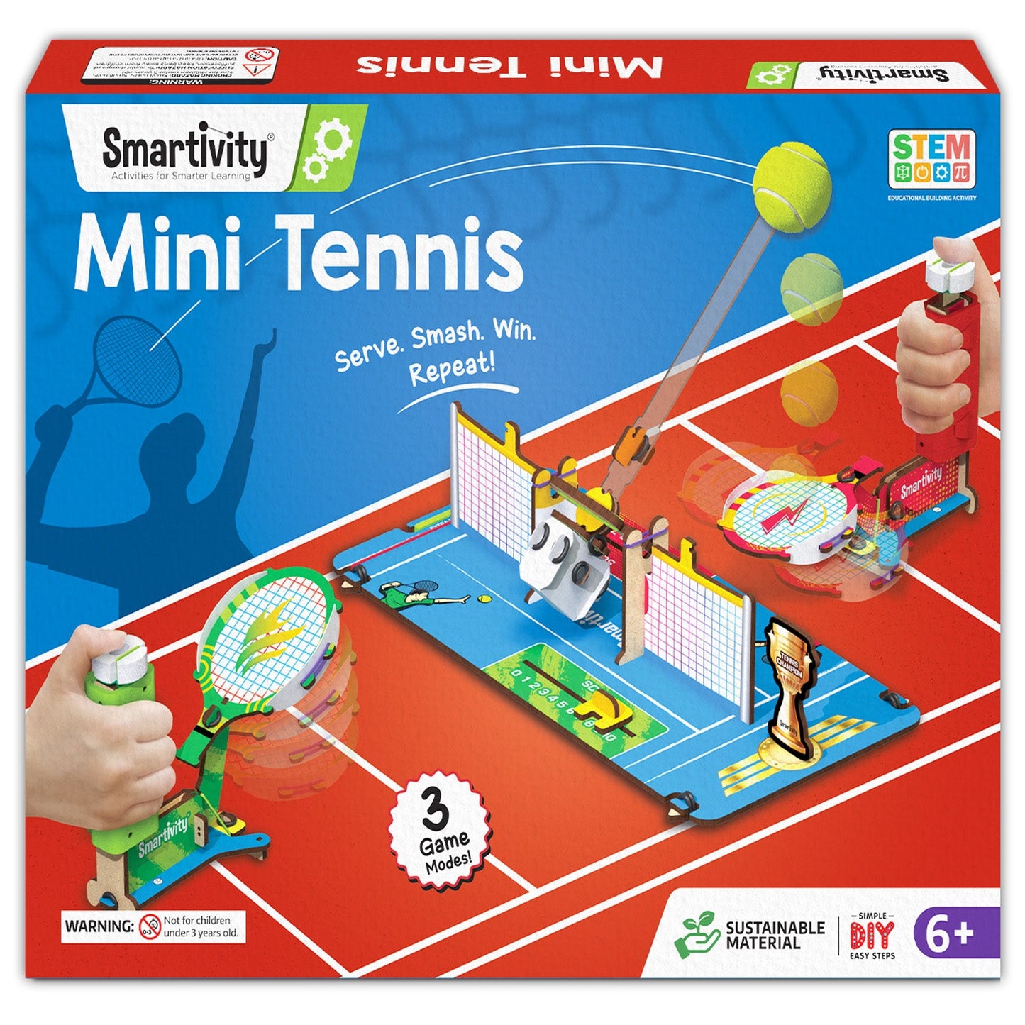 Mini Tennis | 6 - 14 years | DIY STEM Construction Toy