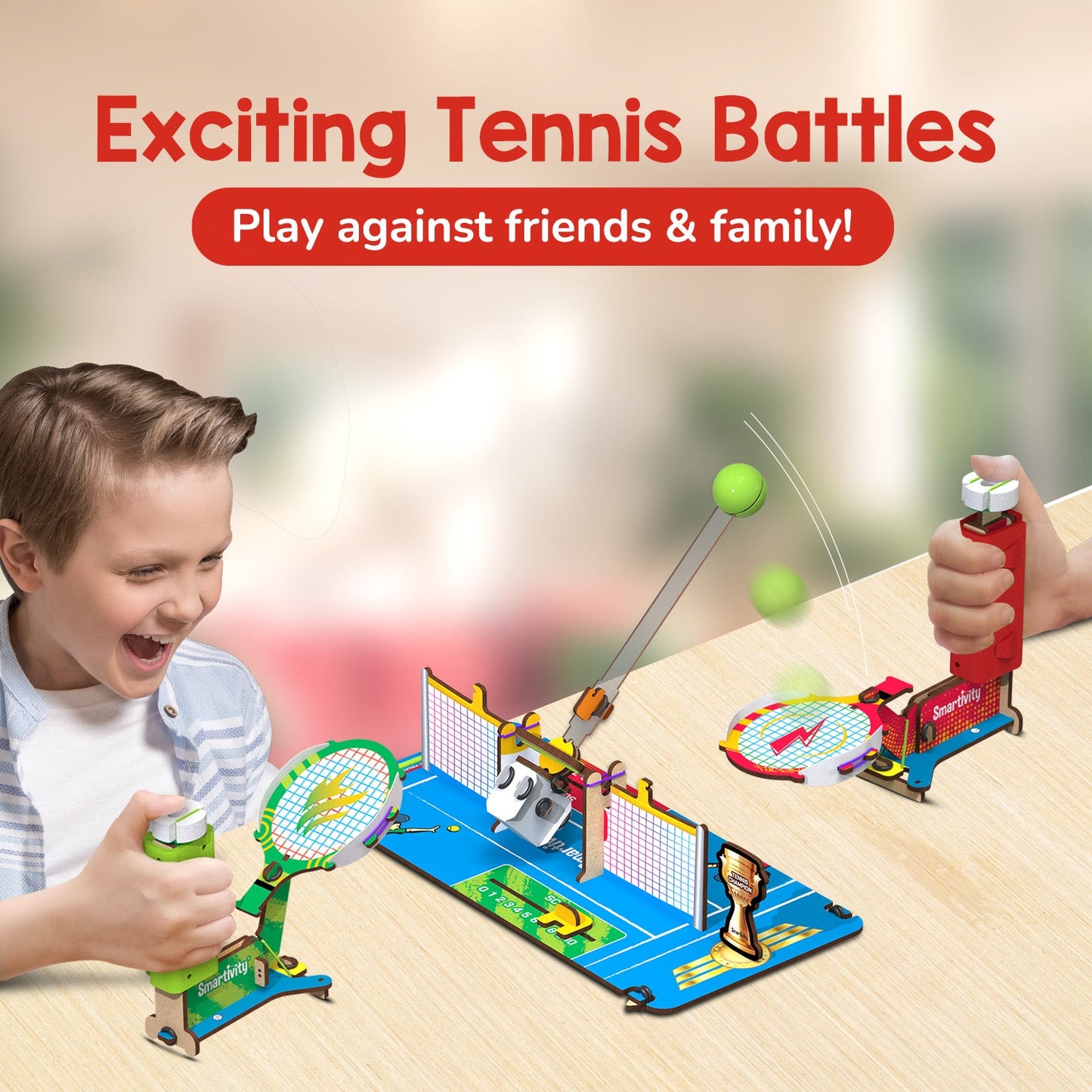 Mini Tennis | 6 - 14 years | DIY STEM Construction Toy