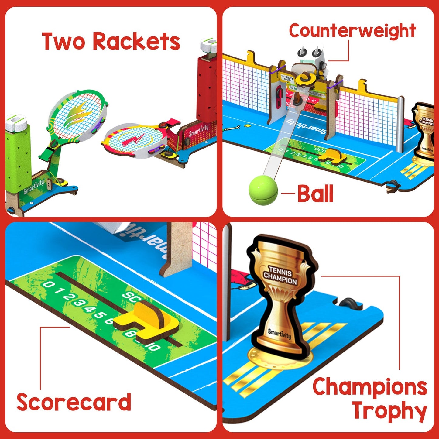 Mini Tennis | 6 - 14 years | DIY STEM Construction Toy