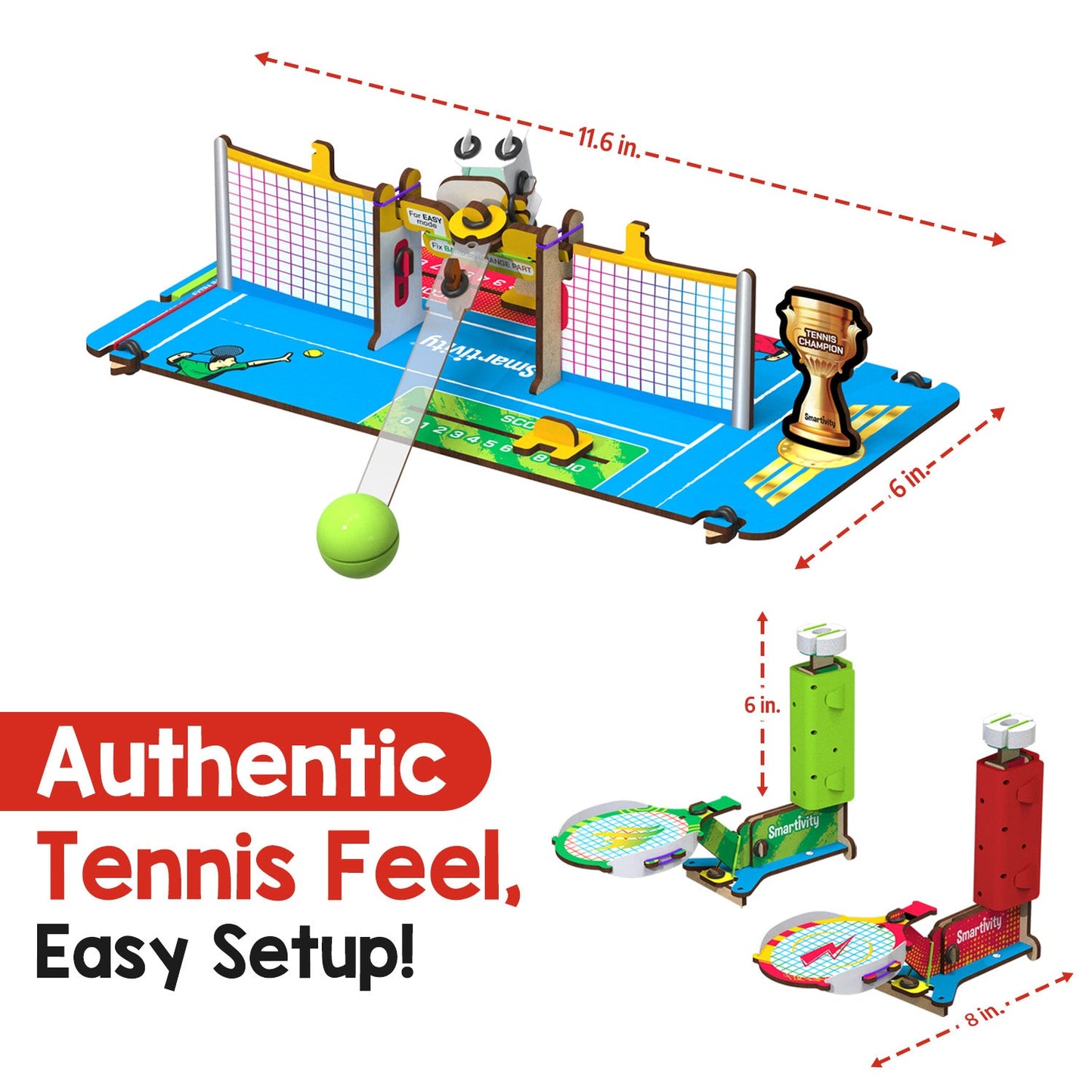 Mini Tennis | 6 - 14 years | DIY STEM Construction Toy