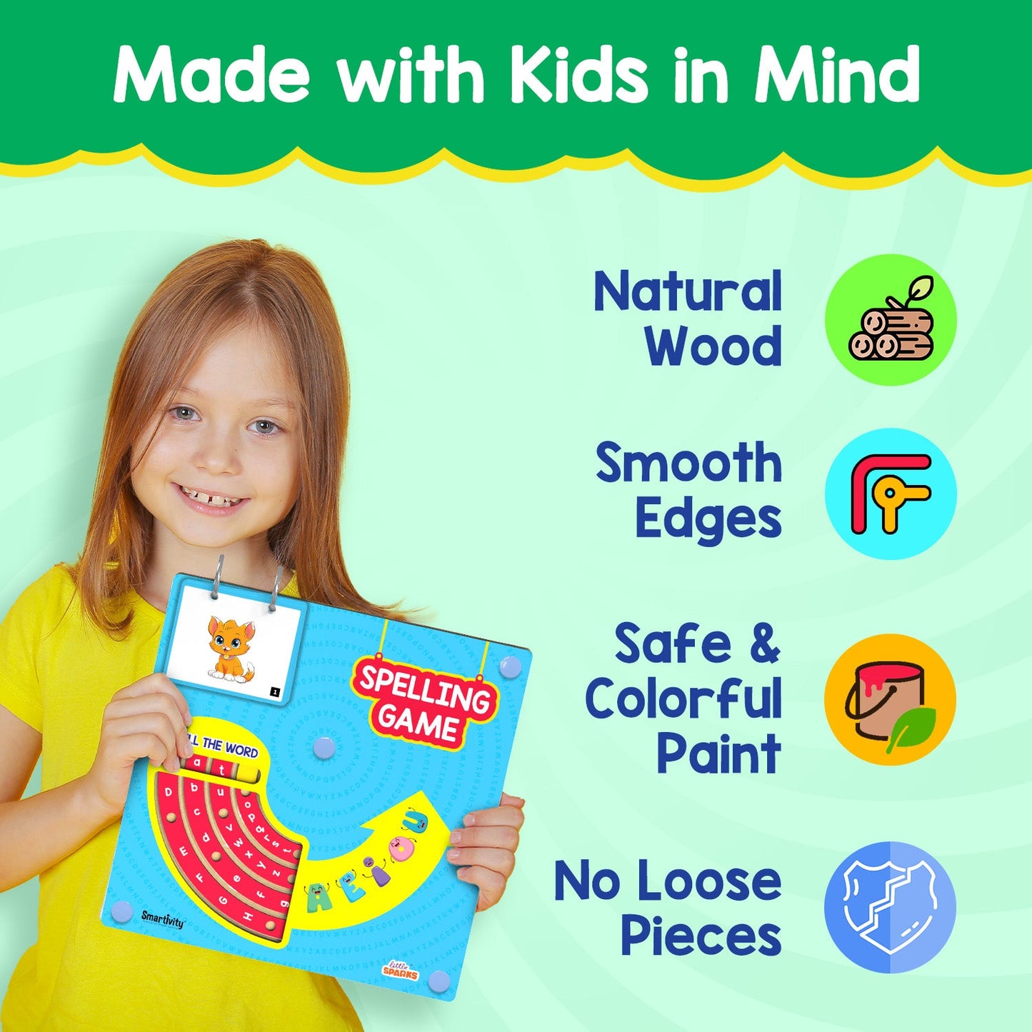 Spelling Game | 4-8 years | DIY Activity Kit