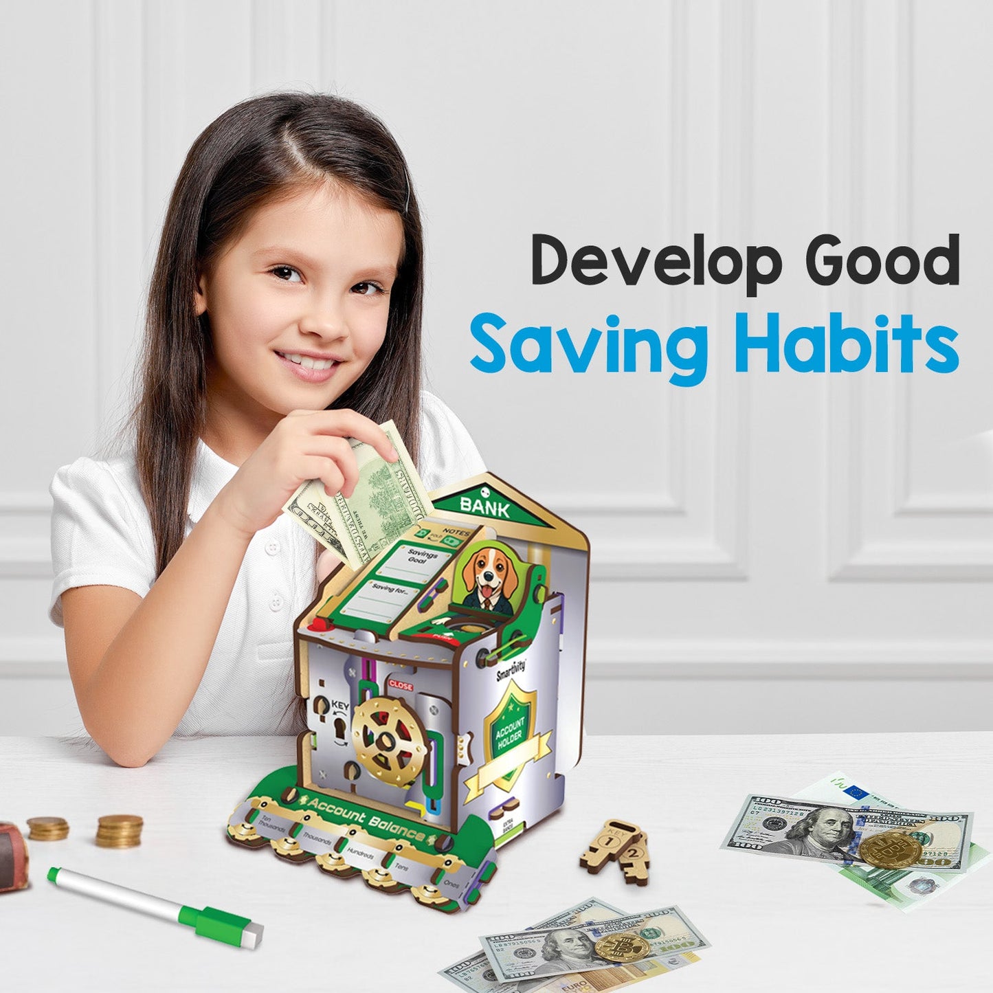 Money Bank | 6 - 14 years | DIY STEM Construction Toy