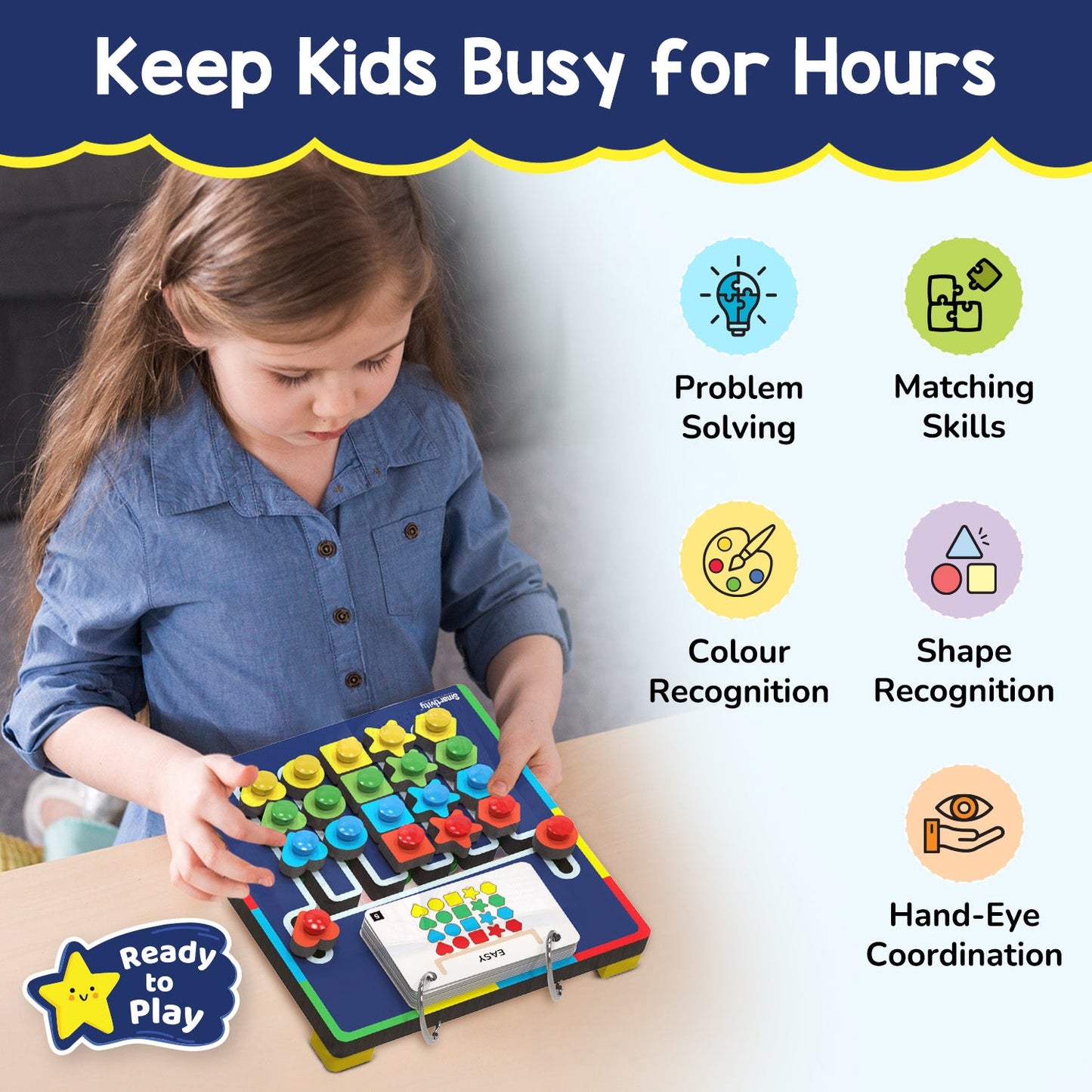 Shape Coder | 6-14 years | DIY Activity Kit