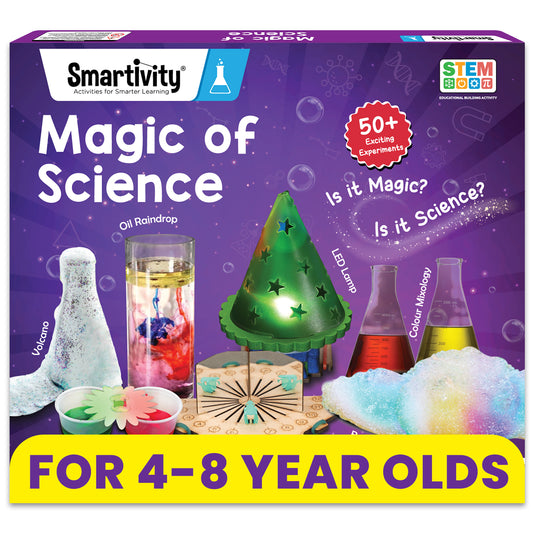 Magic of Science | DIY STEAM Activity Kit | 4-8 years