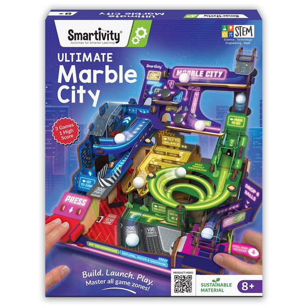 Ultimate Marble City | 8 - 14 years | DIY STEM Construction Toy