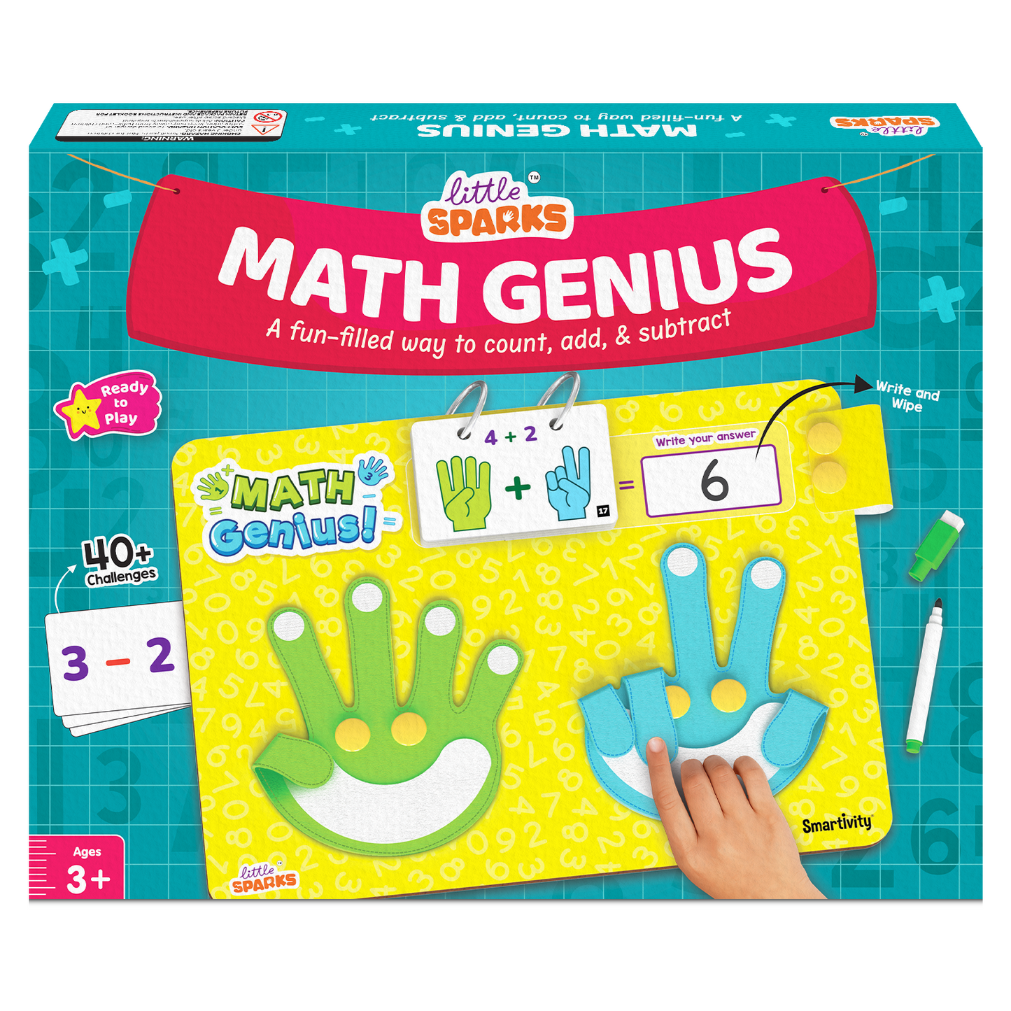 Math Genius | 3-8 years | DIY Activity Kit