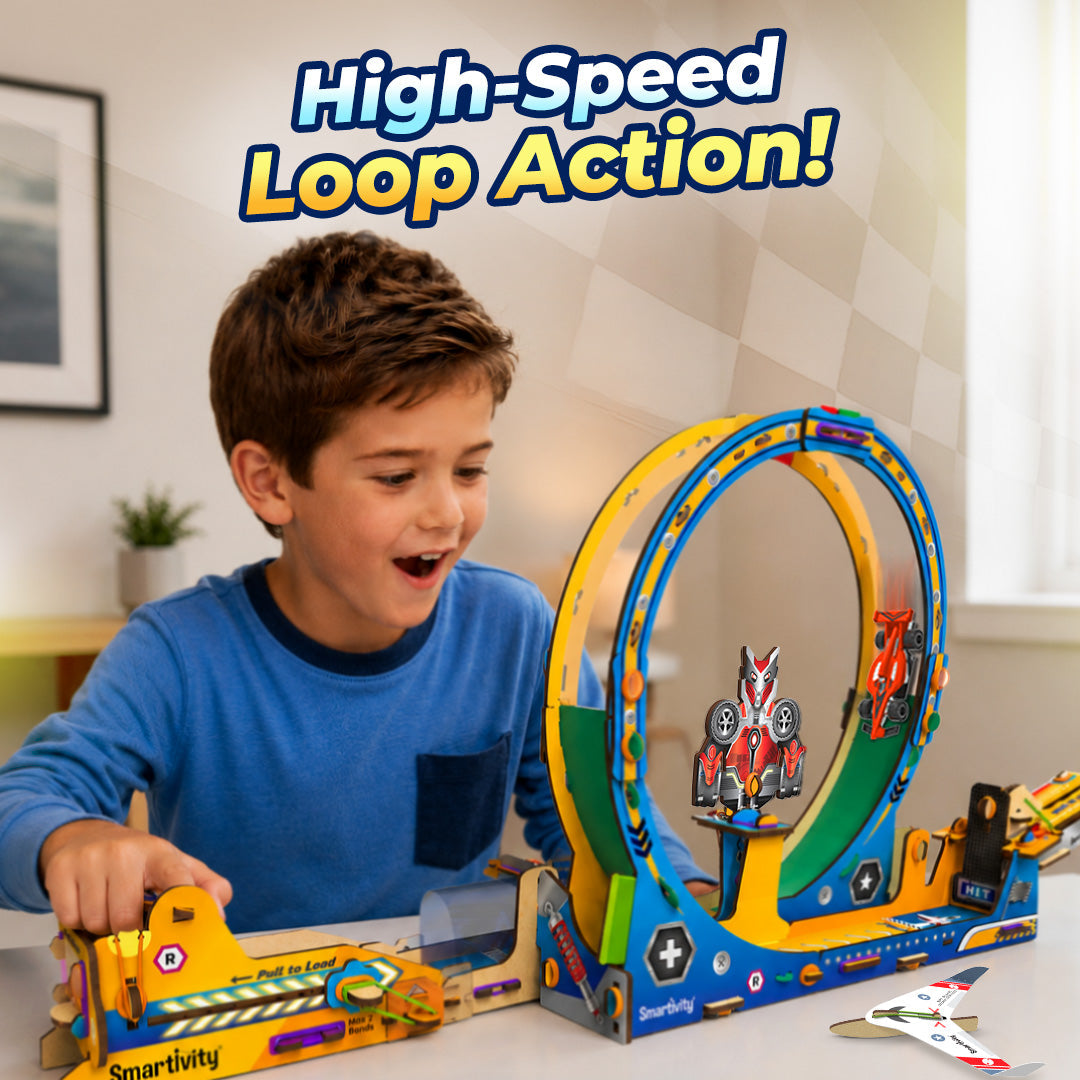 Turbo Loop Track | 6 - 14 years | DIY STEM Construction Toy