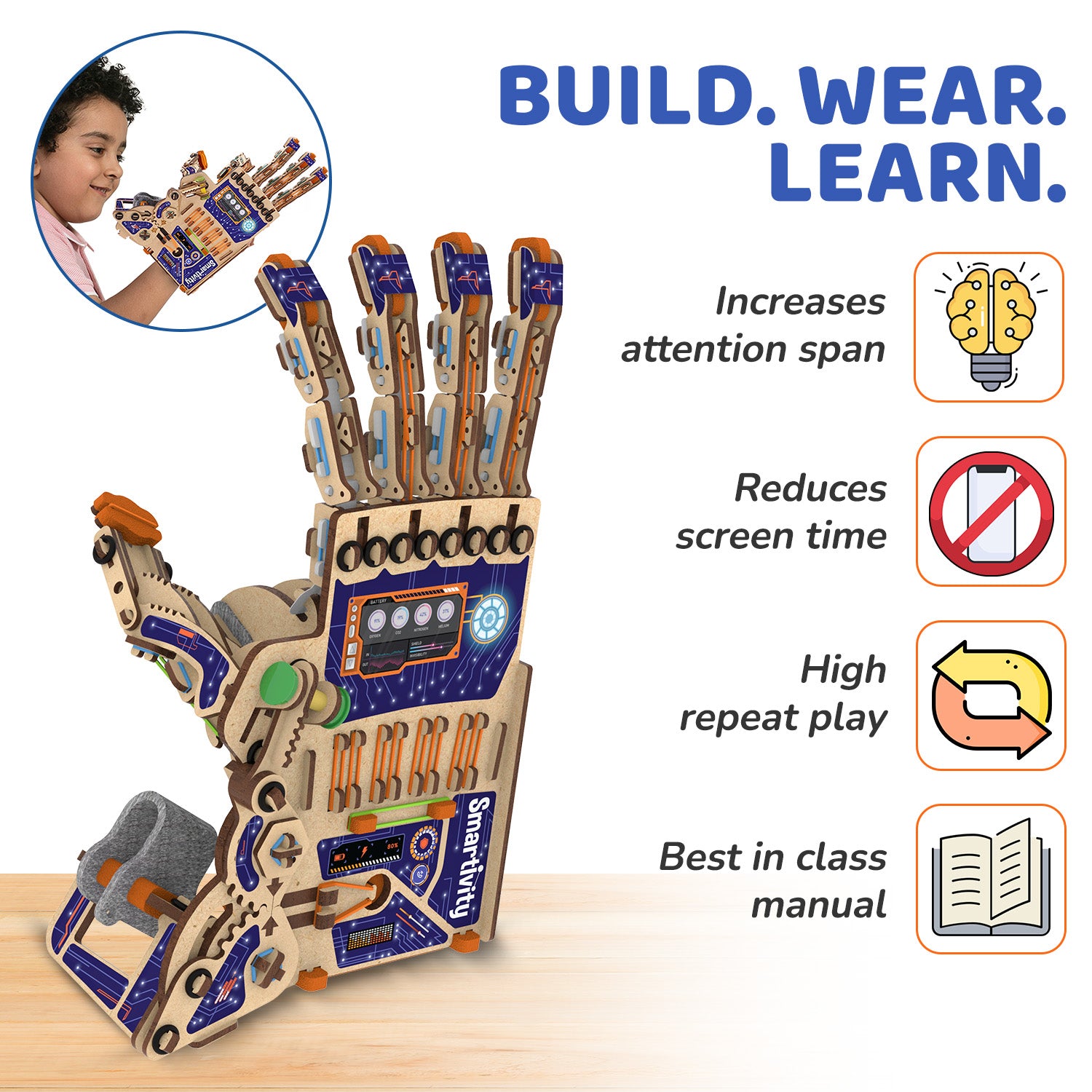 Robotic Mechanical Hand | DIY STEAM Toy For 8-14 Yrs Kids | Free