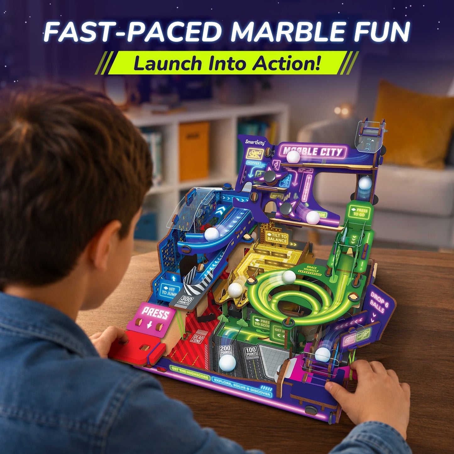 Ultimate Marble City | 8 - 14 years | DIY STEM Construction Toy
