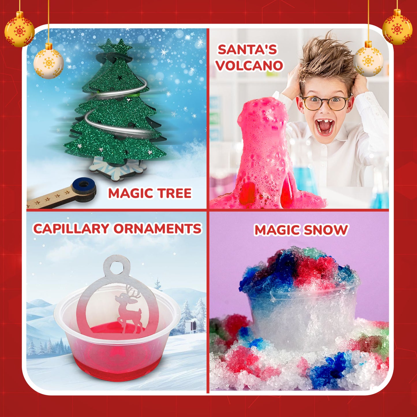 Santa’s Science Lab | 5-8 years | DIY Science Exoeriment Kit