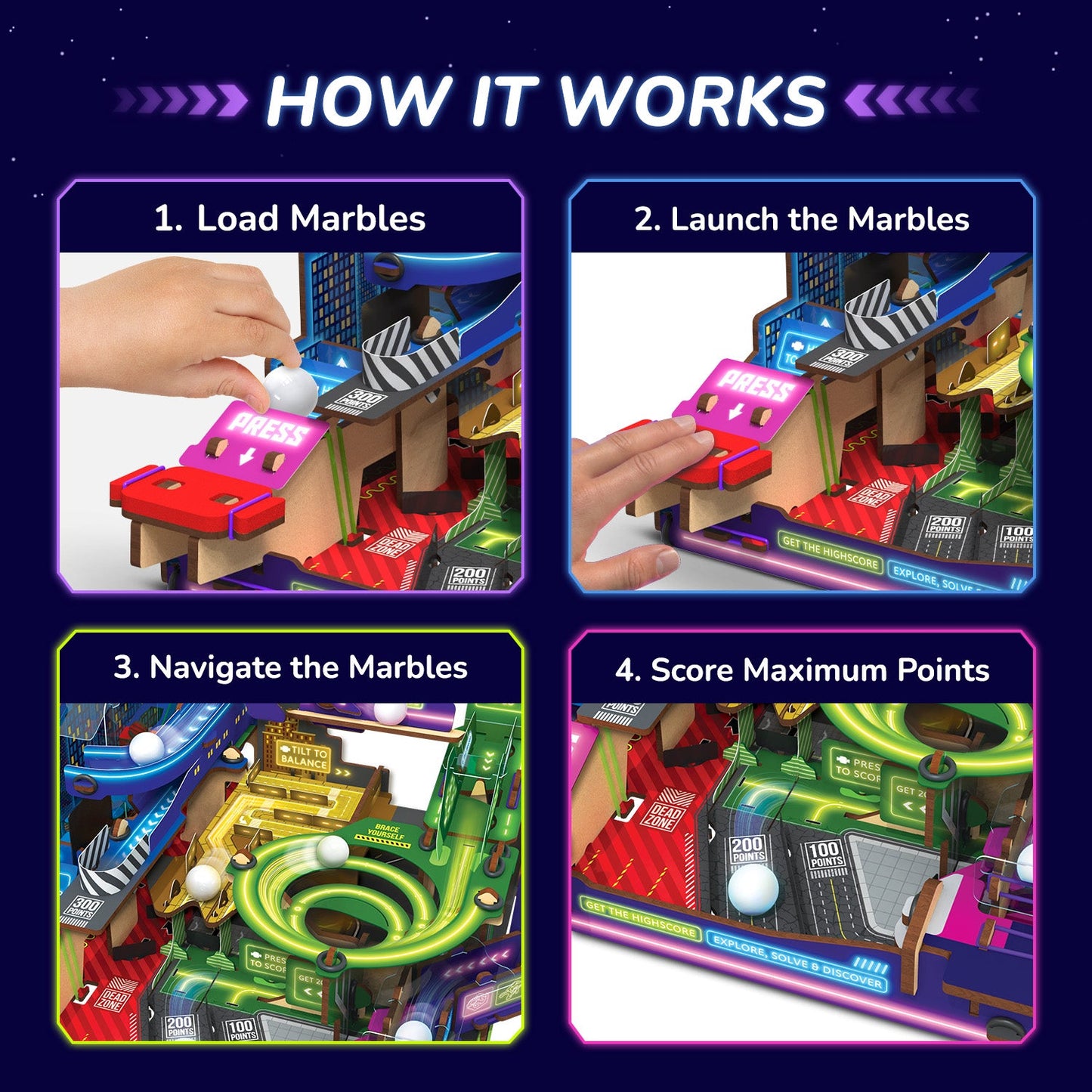 Ultimate Marble City | 8 - 14 years | DIY STEM Construction Toy