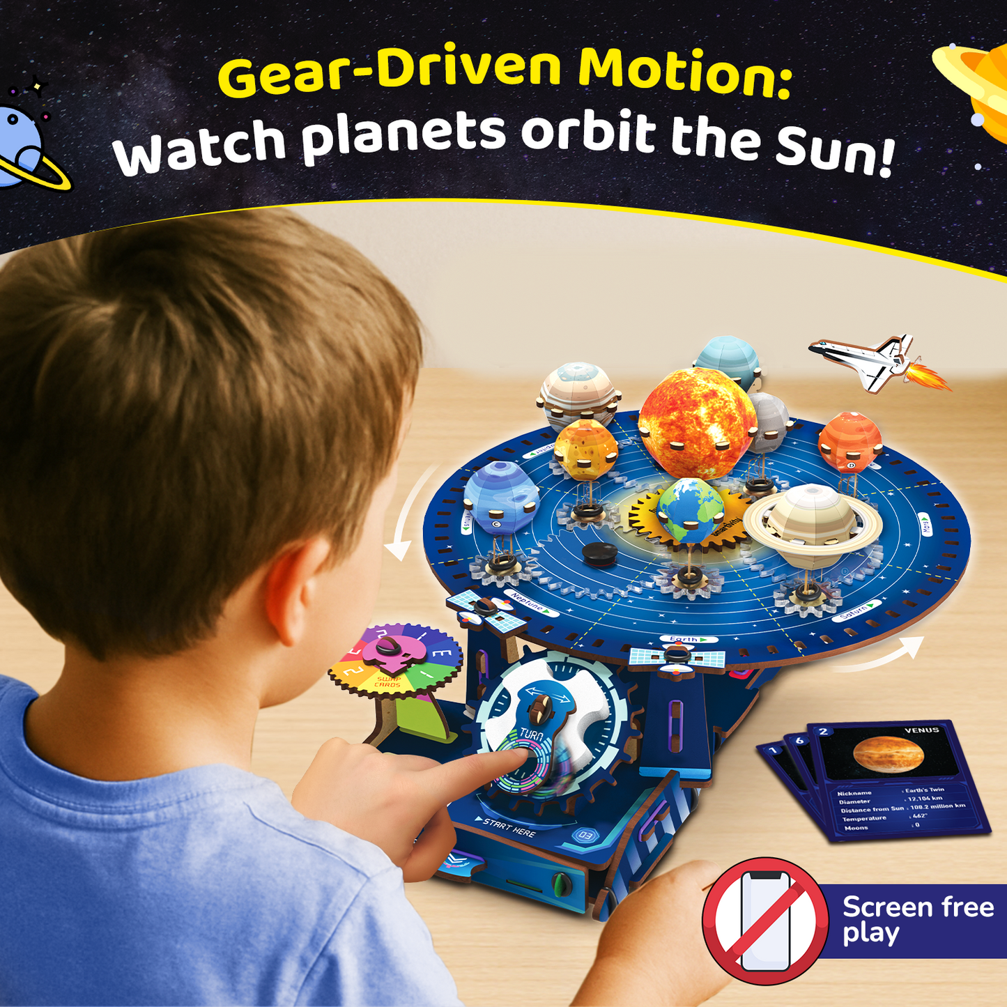 Solar System | 8 - 14 years | DIY STEM Construction Toy