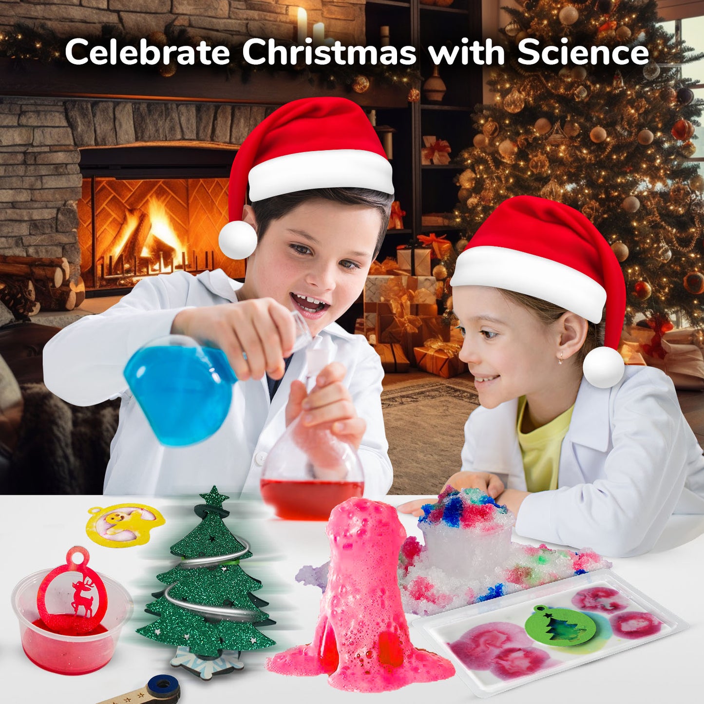 Santa’s Science Lab | 5-8 years | DIY Science Exoeriment Kit