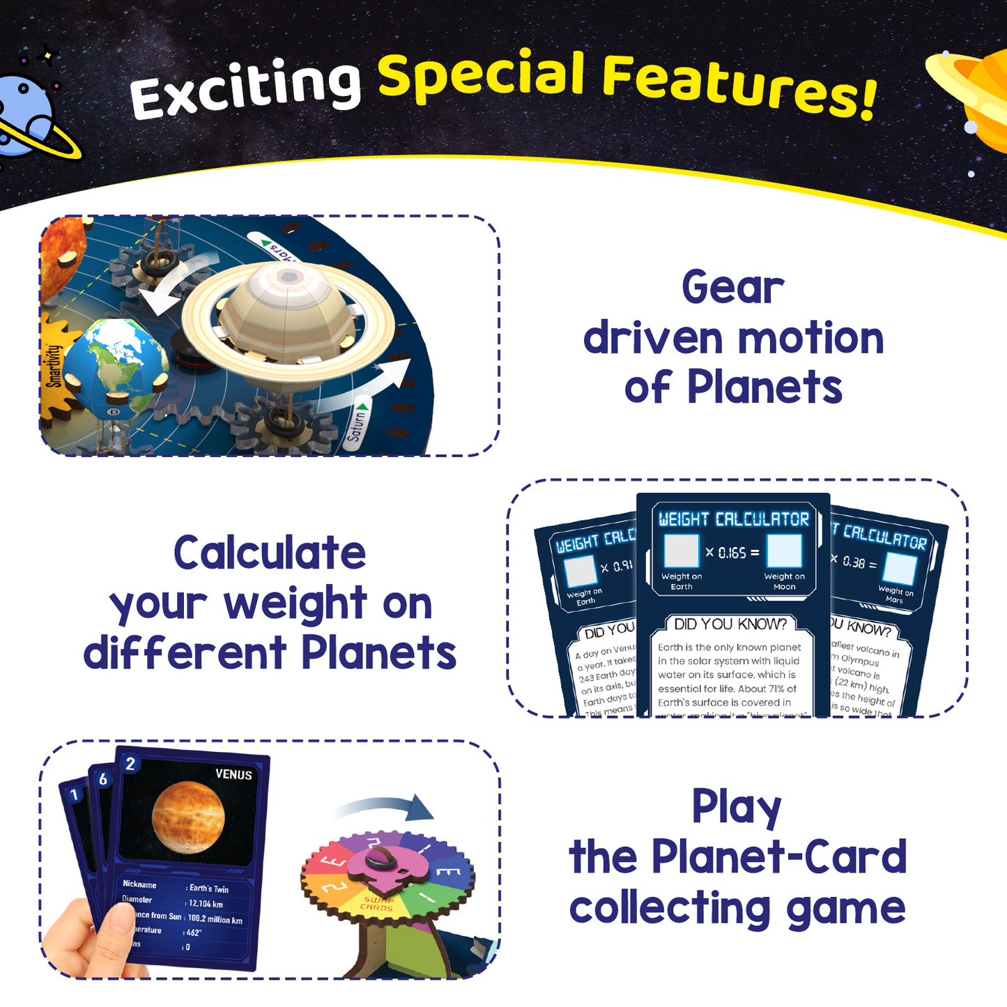 Solar System | 8 - 14 years | DIY STEM Construction Toy