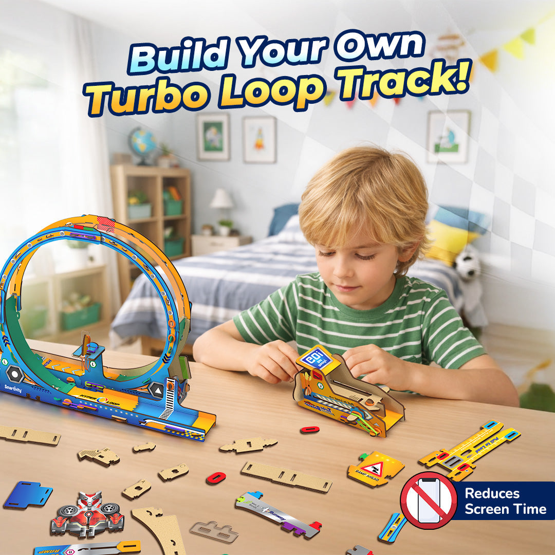 Turbo Loop Track | 6 - 14 years | DIY STEM Construction Toy