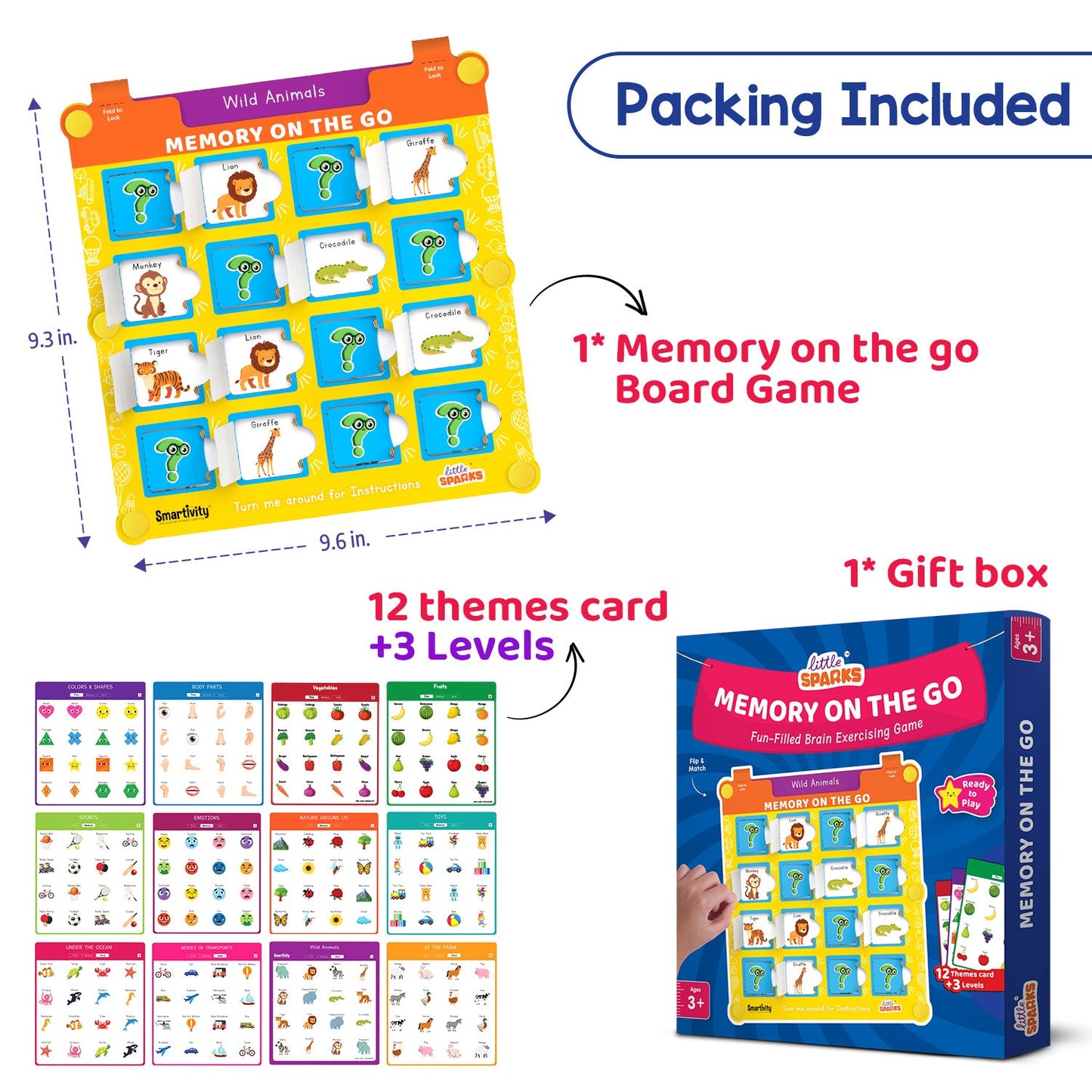 Memory On The Go | 3-8 years | DIY Activity Kit