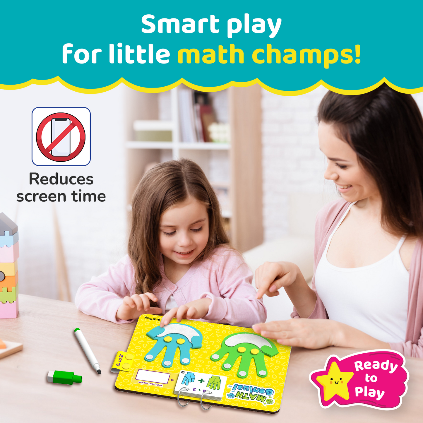 Math Genius | 3-8 years | DIY Activity Kit