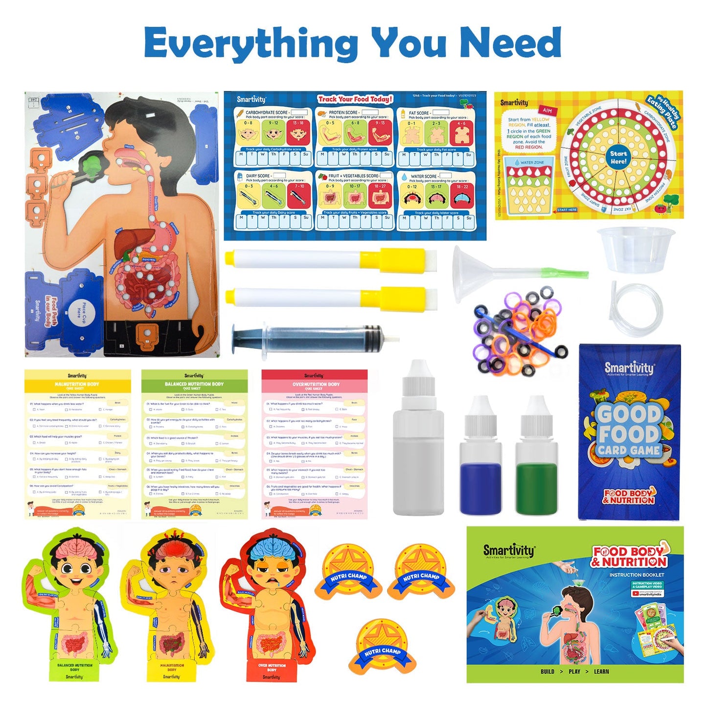 Food Body & Nutrition| 6 -14 years | DIY Activity Kit