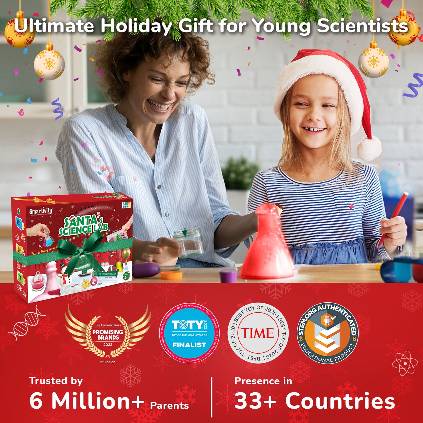 Santa’s Science Lab | 5-8 years | DIY Science Exoeriment Kit