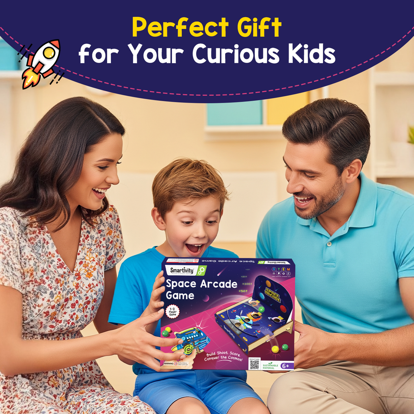 Space Arcade | 6 - 14 years | DIY STEM Construction Toy