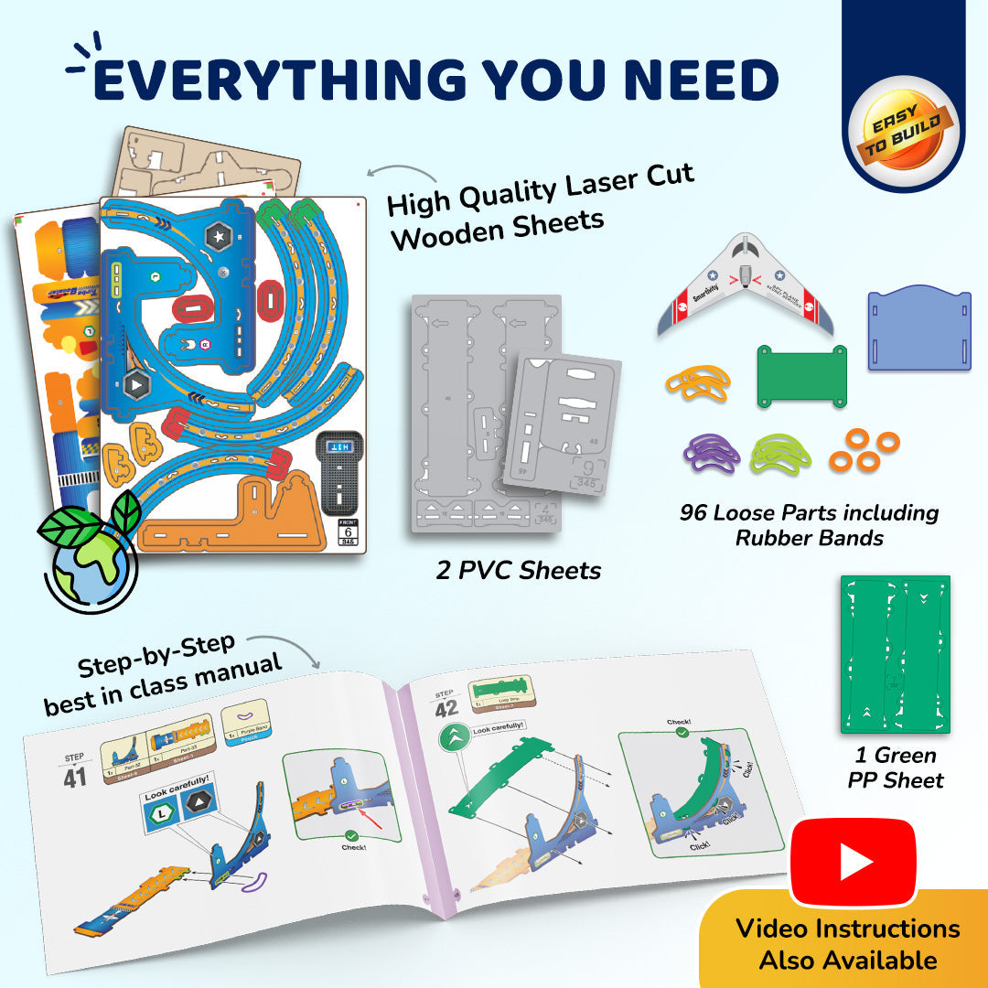 Turbo Loop Track | 6 - 14 years | DIY STEM Construction Toy