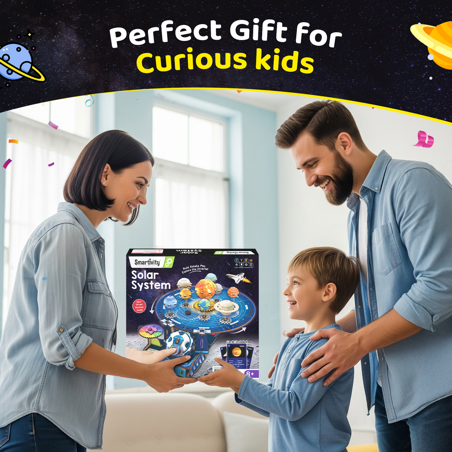 Solar System | 8 - 14 years | DIY STEM Construction Toy