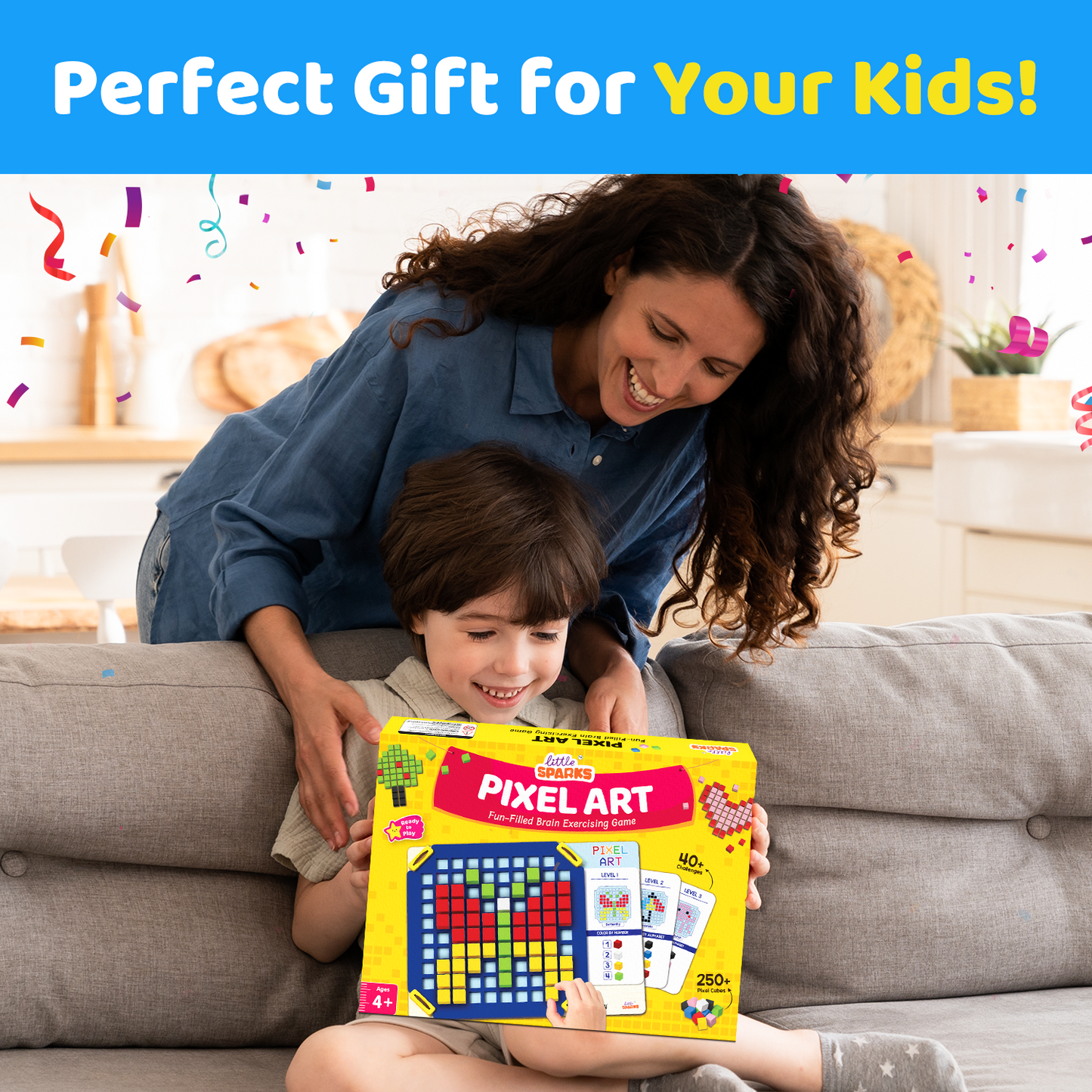 Pixel Art | 3-8 years | DIY Activity Kit