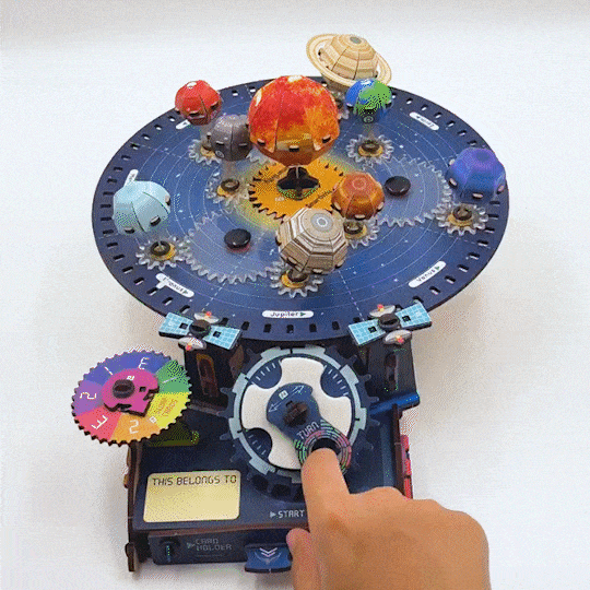 Solar System | Gear-Driven Planets Model I 8-14 Years