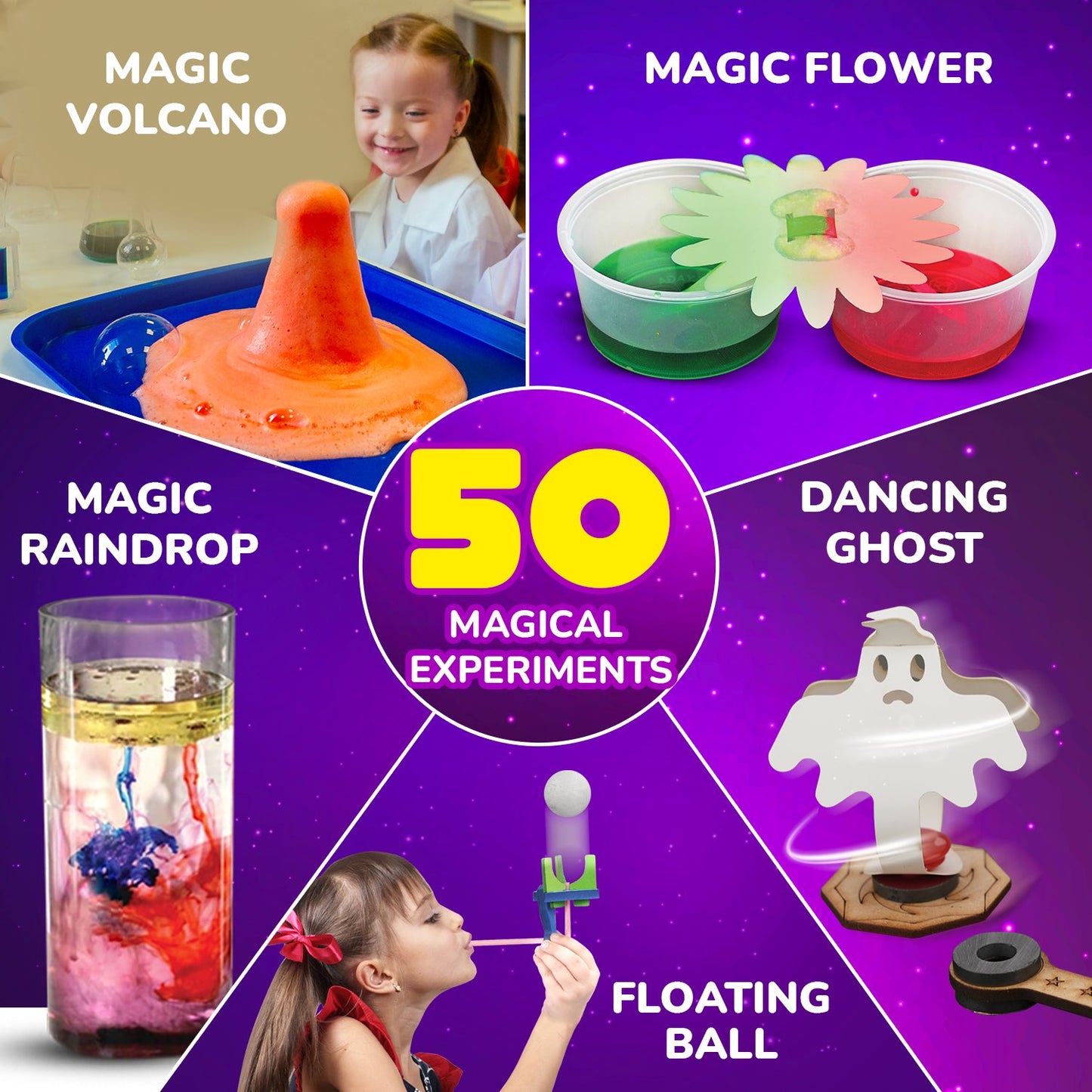 Magic of Science | DIY STEAM Activity Kit | 4-8 years