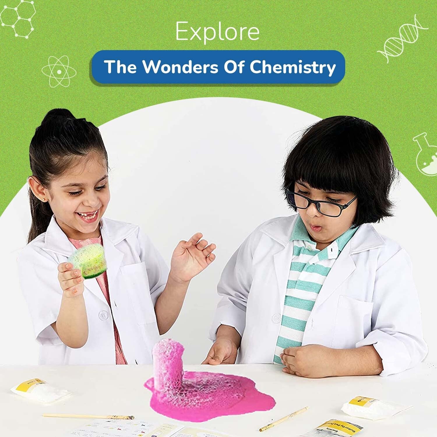 Mega Science Kit - 108 Experiments | Biggest STEAM Activity Box | 6-10 ...