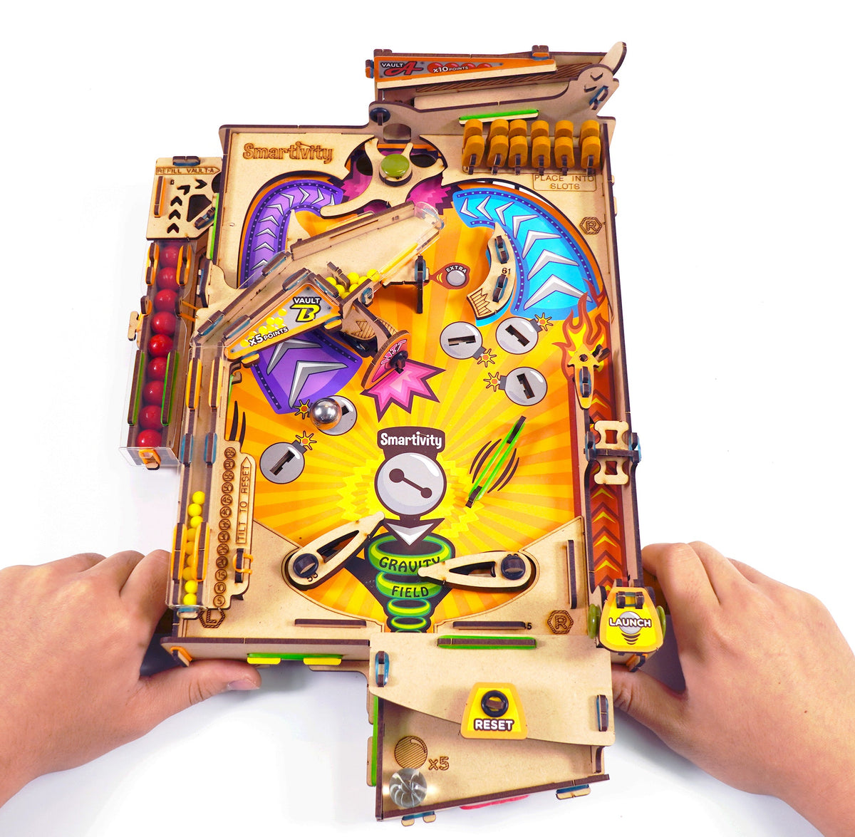 Pinball Machine Toy | STEAM Based Learning Toys – Smartivity USA